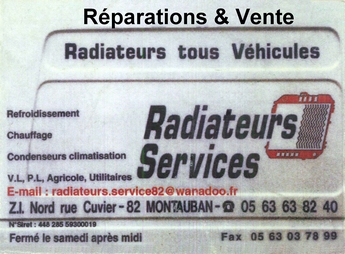 RADIATEURS SERVICES